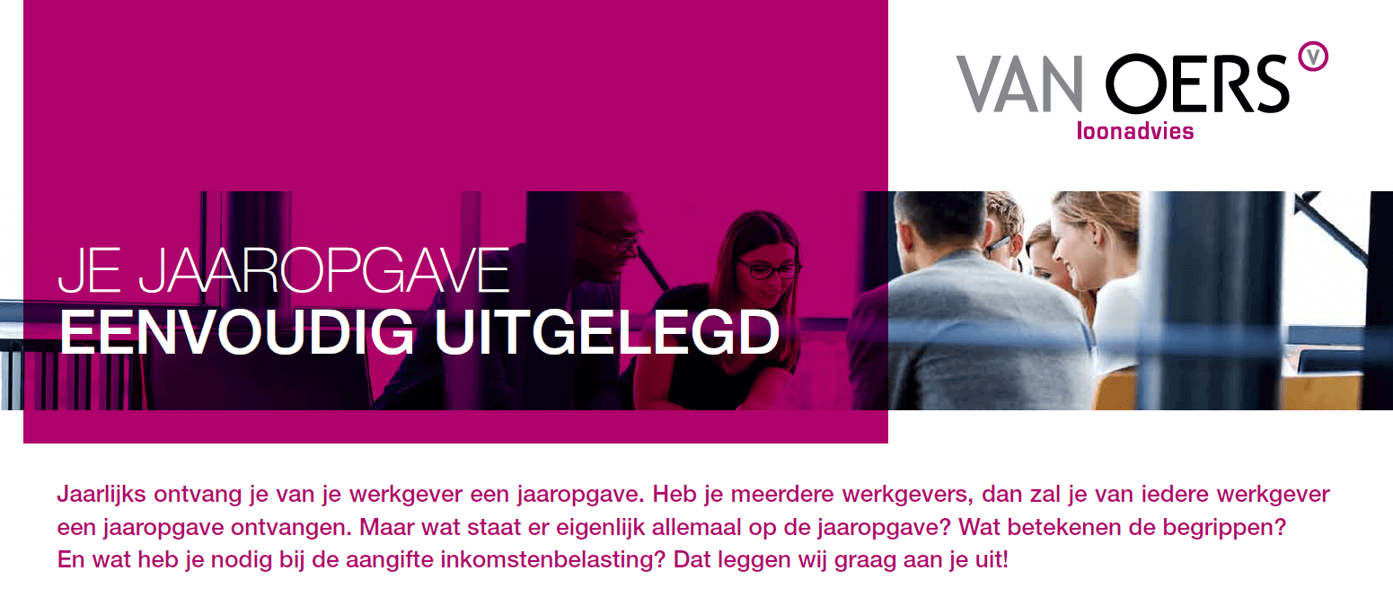 Uitleg jaaropgave 2019